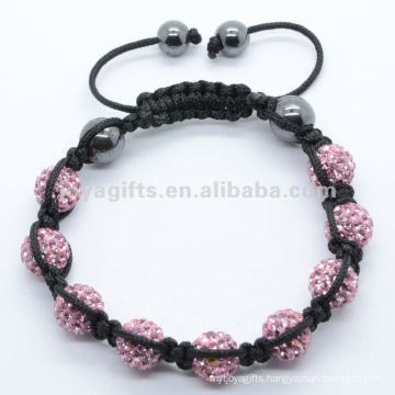 2012 Joya leather bracelet with crystal ball